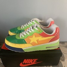 Bape Roadsta FS-034 Low 'Rainbow' uk12 without box