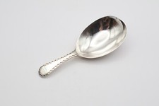 Antique Georgian Silver Caddy Spoon