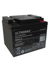 2 x ULTRAMAX 12V 45AH
