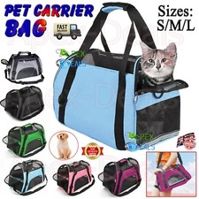 Cat Carrier Bag Soft Fabric Travel Folding Pet Dog Puppy Kennel Carry Cage Crate