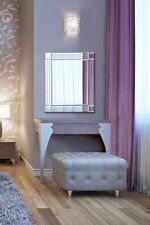 Large Mirror Silver Bevelled Venetian Wall 2Ft3 X 1Ft11 68cm X 58cm