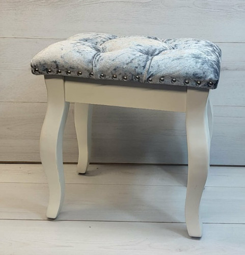Grey velvet vintage dressing - velvet,