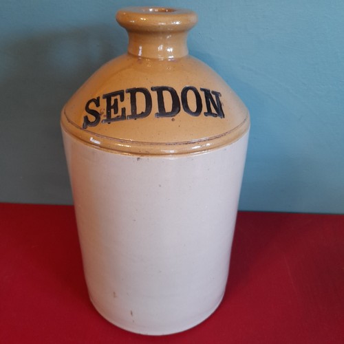 Vintage stoneware flagon - vintage,