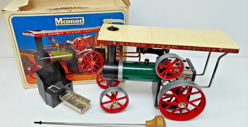 Mamod steam engine - mamod, never