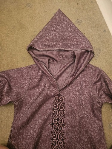 Ladies djellaba hooded robe - hooded,