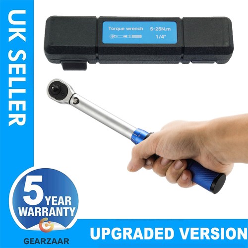 High range torque - 1/4", wrench