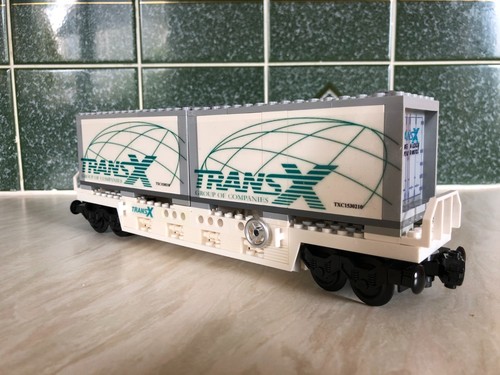 Lego train custom container - train,