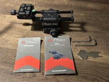 Oben MFR4-5 Macro Focusing Rail 4-Way Adjustments. Open Box