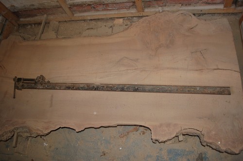 Vintage record steel sash - 54",