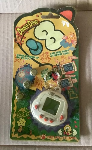 Dinkie dino tamagotchi style - tamagotchi,
