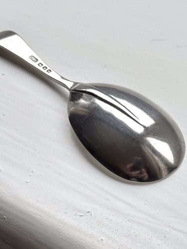 George silver caddy - spoon, cw