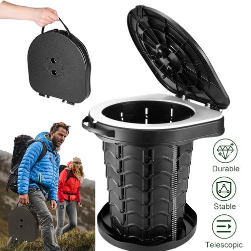 Portable toilet for - toilet, camping