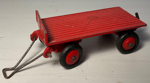 Dinky toys red trailer 25g - toys,