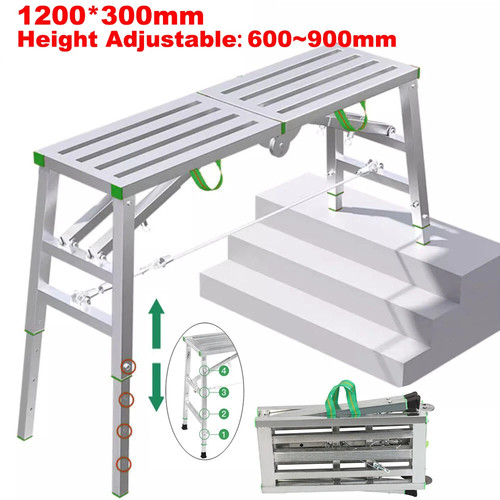 Folding work platform - folding,