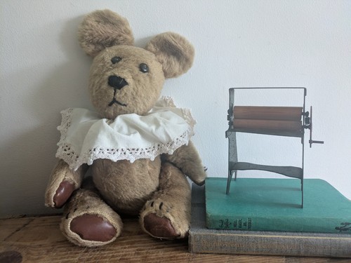 Old vintage teddy bear - teddy, plush