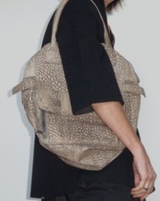 Love child shoulder bag / shopper beige / pigeon leather new