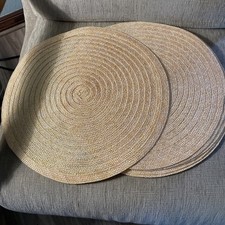 Set If Six Round Placemats