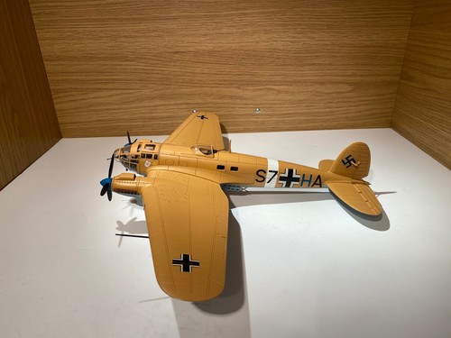 Franklin mint heinkel - franklin, 1:48