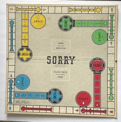 Sorry board game - board,