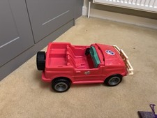 Vintage Sindy 1 Pink Jeep 4x4