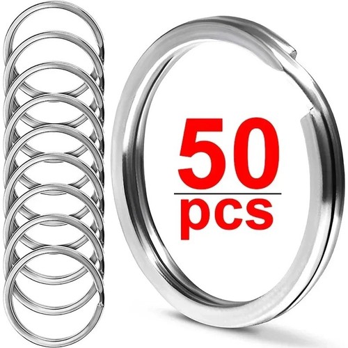 Stainless steel split ring - stainless,