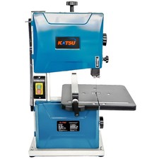 KATSU Tools Benchtop Bandsaw 200mm 350W Electric Woodworking Band Saw, 80mm