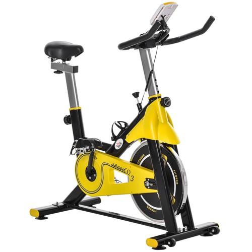 Homcom exercise bike 6kg - bike, w/