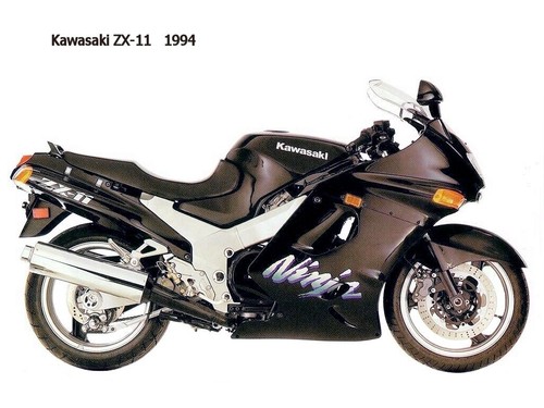 Kawasaki ninja zzr1100 d - zzr1100,