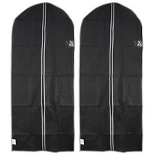 2 Pcs Zip Up Hanging Suit