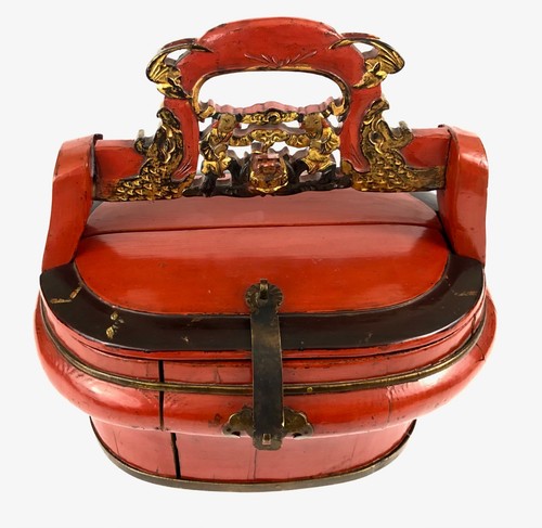 Chinese red lacquer - red, wedding