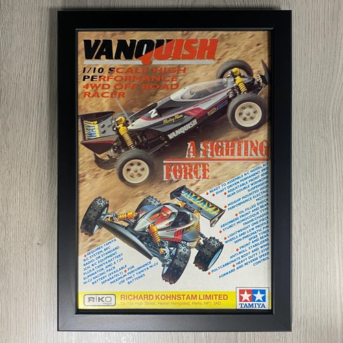 Framed tamiya vanquish - framed,