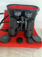 Vintage Greenkat 10 X 50 Binoculars Extra Wide Angle 7” With Case (B/R4)
