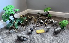 Playmobil Wildlife Safari Bundle Zoo Lions Elephants Zebras, Giraffes, Ostrich’s