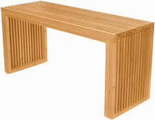 Bamboo Dining Bench, 35 Inch