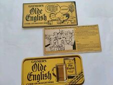 JOB LOT MIXED VINTAGE BAR MATS