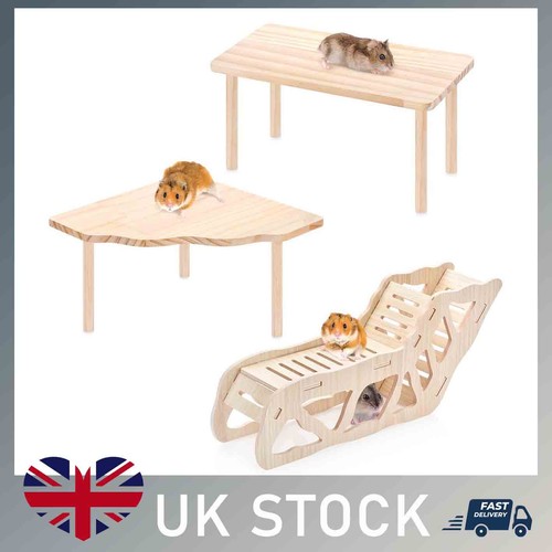 3pcs wooden hamster game - wooden,