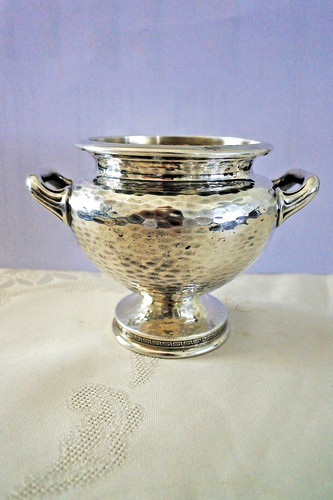 Vintage indian silver plate - indian,
