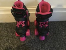 Power Adjustable Quad Roller