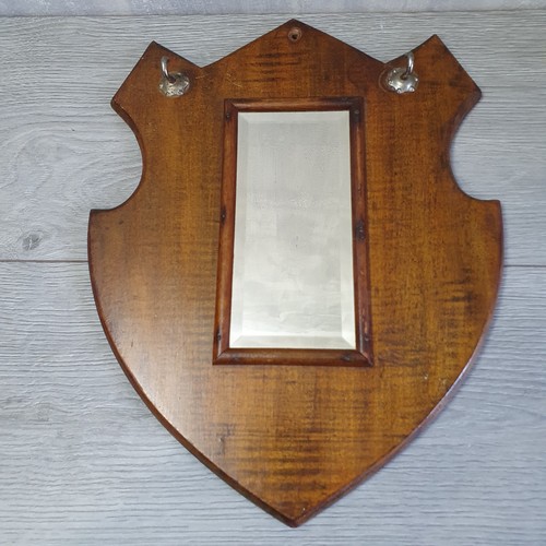 Early 20c mirror with - early, key