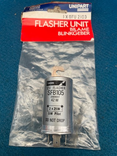 Lucas pin flasher relay - flasher,