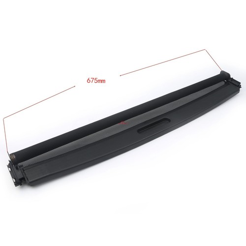 Front black sunroof sunshade - black,