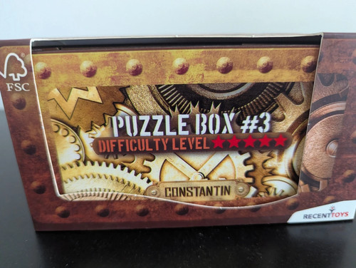 Constantin puzzle box - constantin,