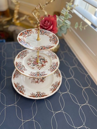Tier cake stand vintage - 3,
