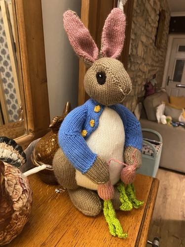 Hand knitted made beatrix - knitted,