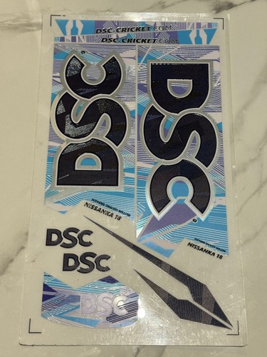 Dsc cricket bat stickers 3d - dsc,