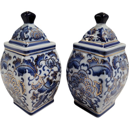 Ginger jars ceramic - , lidded