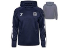 Denmark Hooded Sweatshirt Navy Hummel DBU Travel Hoodie Denmark Hoody Size M-3XL