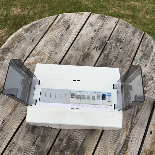 Hager plastic consumer unit - hager,