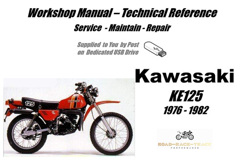Kawasaki ke125 125 service - 125,