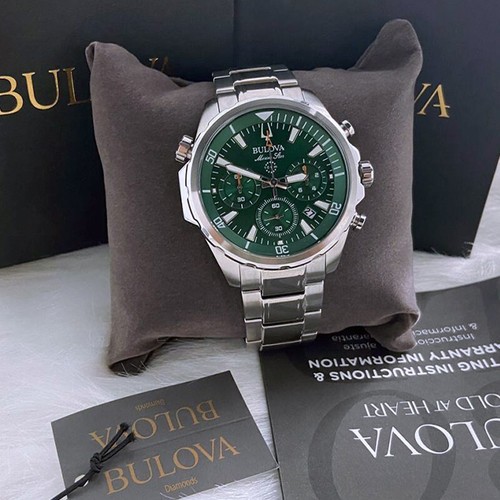 Men new bulova classic green - classic,